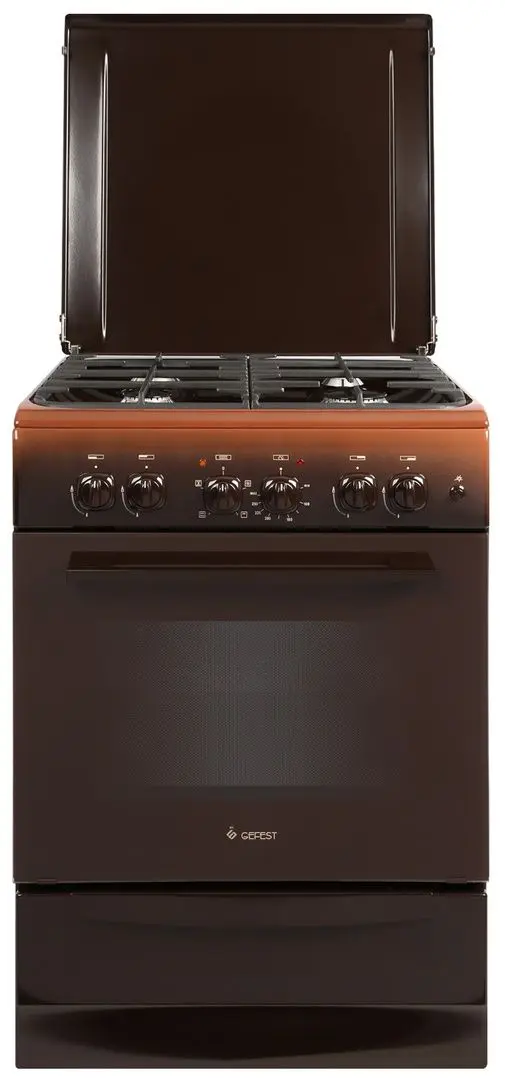 Комбинированная плита Gefest ПГЭ 6102-01 0196 (Brown)