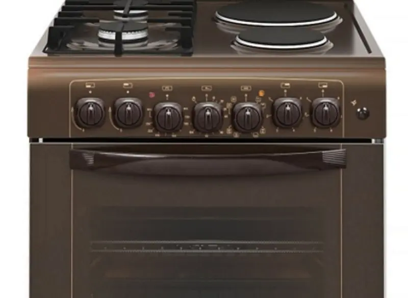 Комбинированная плита Gefest ПГЭ 6112-02 0137 (Brown) - 3