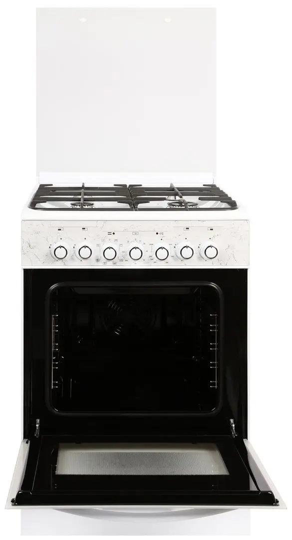 Комбинированная плита Gefest ПГЭ 6302-03 0052 (White Marble) - 3