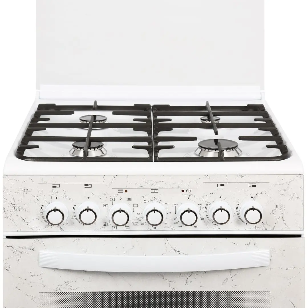 Комбинированная плита Gefest ПГЭ 6302-03 0052 (White Marble) - 4