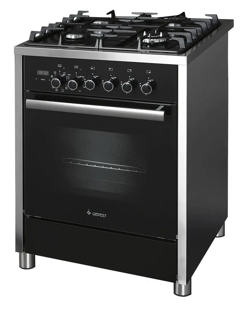 Комбинированная плита Gefest ПГЭ 6702-04 (Black/Silver) - 5