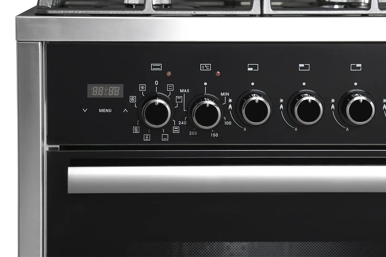 Комбинированная плита Gefest ПГЭ 6702-04 (Black/Silver) - 2