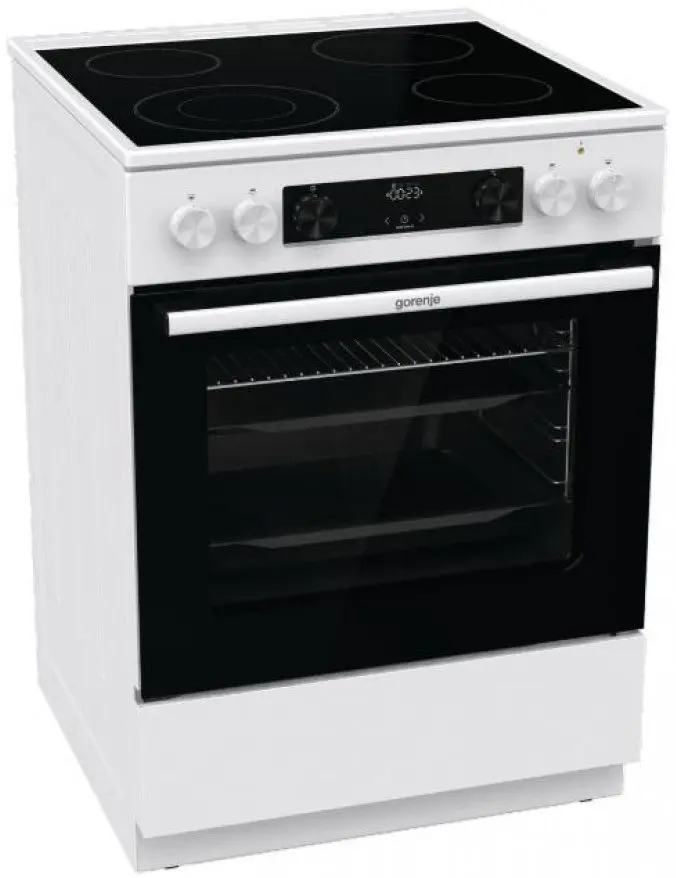 Plita electrica Gorenje GECS 6C70 WC (White) - 2