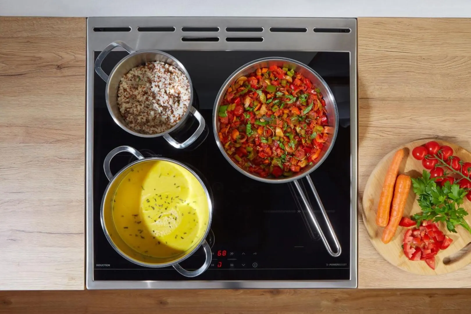 Электрическая плита Gorenje GECS5B70CLI (Ivory/Bronze) - 7