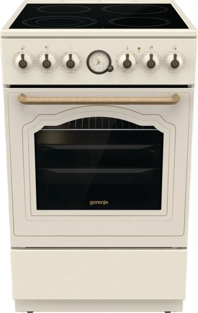 Электрическая плита Gorenje GECS5B70CLI (Ivory/Bronze)