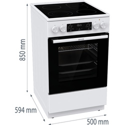 Электрическая плита Gorenje GECS5C70WA (White) Thumb