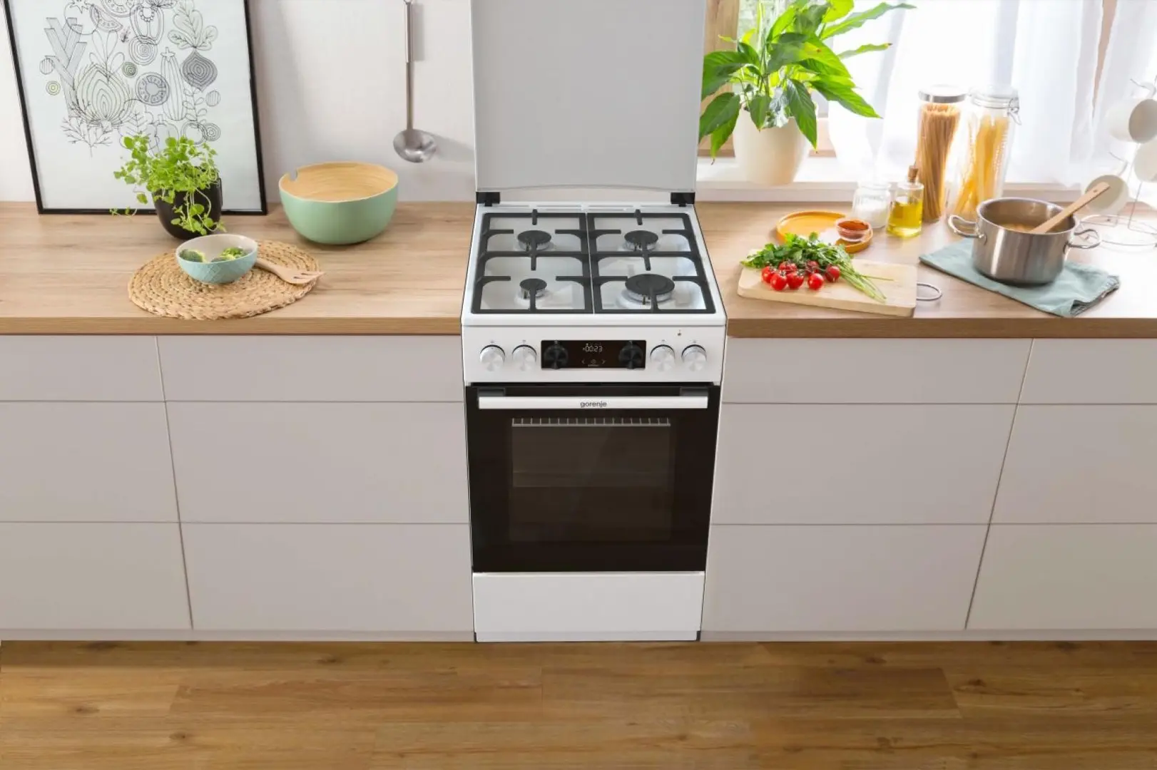 Комбинированная плита Gorenje GK5C42WF (White)