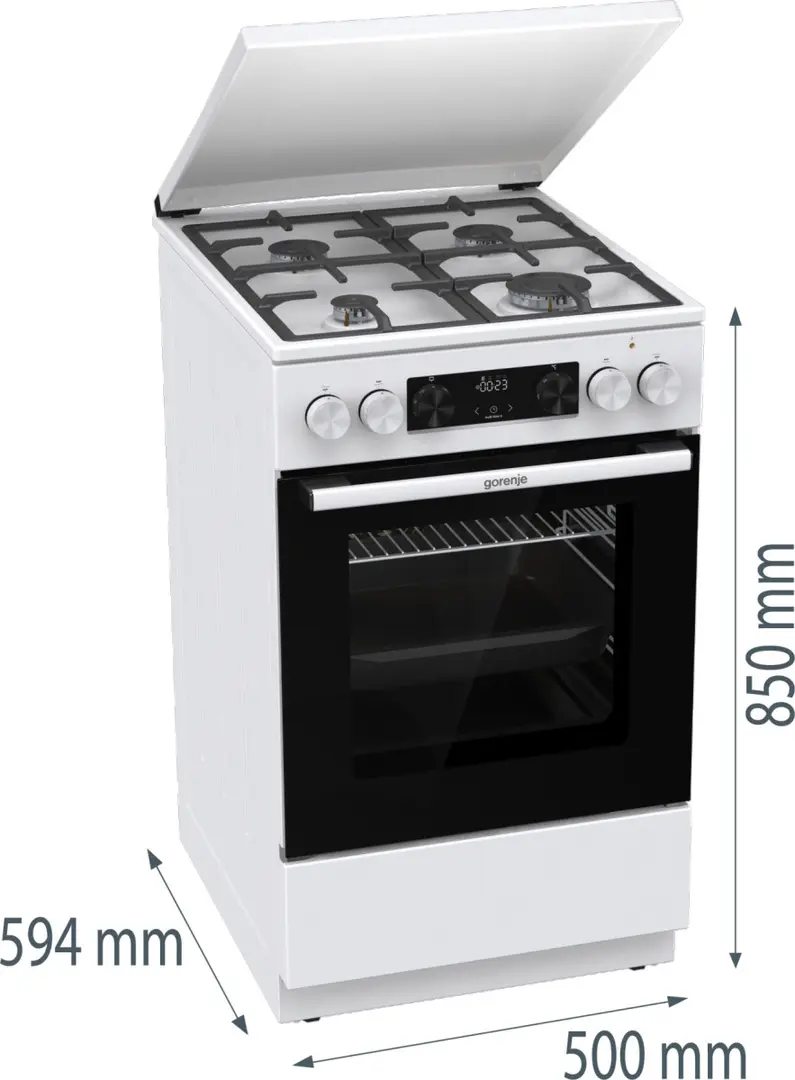 Комбинированная плита Gorenje GK5C42WF (White)