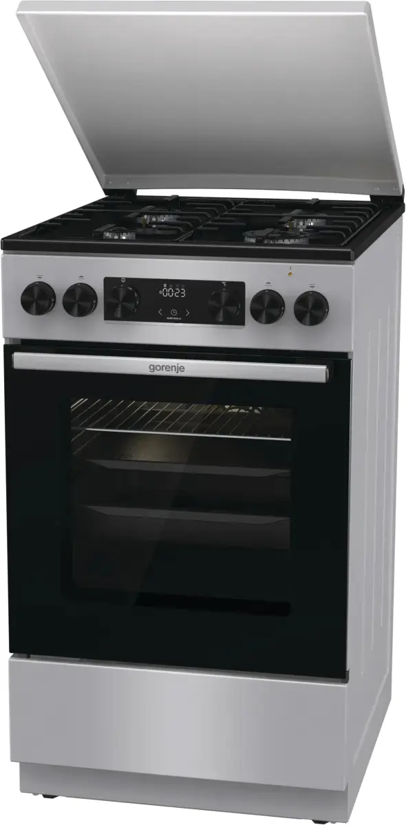 Комбинированная плита Gorenje GK5C64SH (Inox/Black) - 3