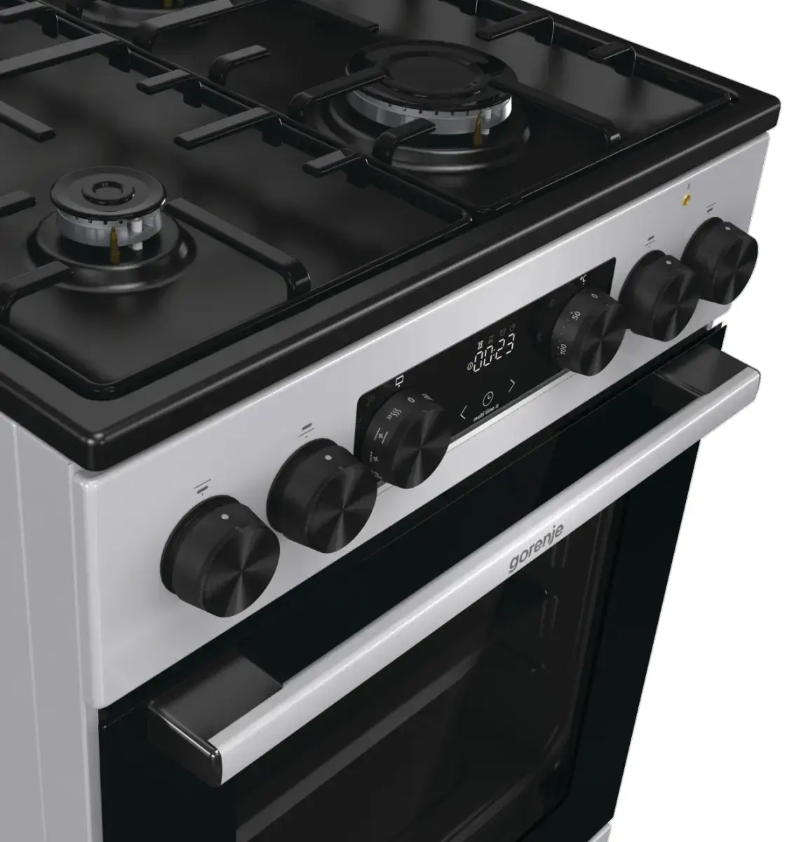 Комбинированная плита Gorenje GK5C64SH (Inox/Black) - 6