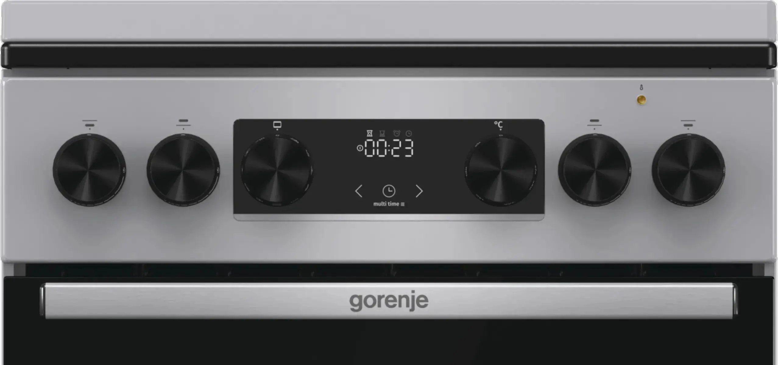Комбинированная плита Gorenje GK5C64SH (Inox/Black) - 7