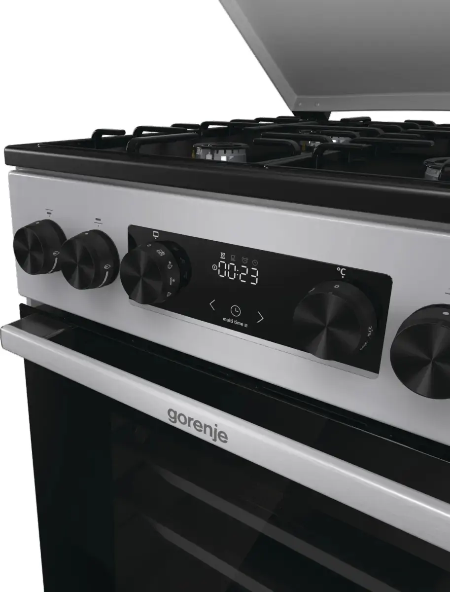 Комбинированная плита Gorenje GK5C64SH (Inox/Black) - 8
