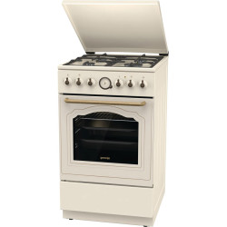 Комбинированная плита Gorenje GKS5B70CLI (Beige) Thumb