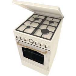 Комбинированная плита Gorenje GKS5B70CLI (Beige) Thumb