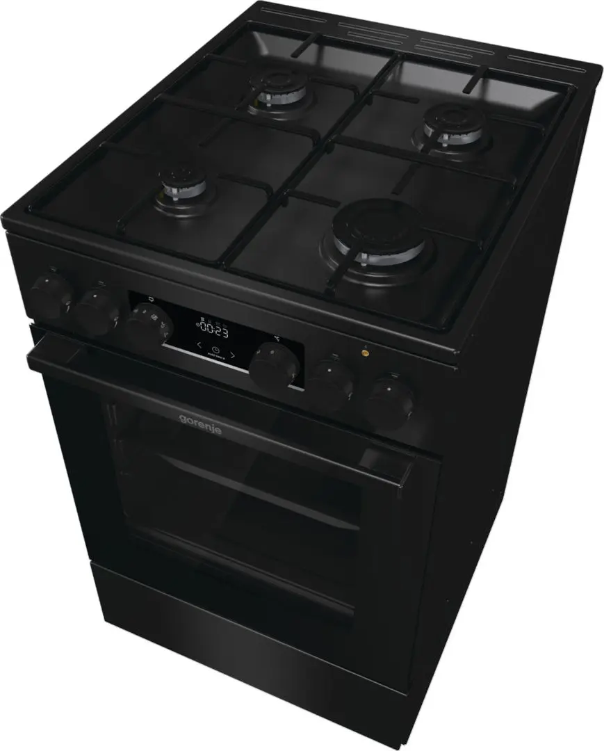 Aragaz combinat Gorenje GKS5C70BJ (Black)