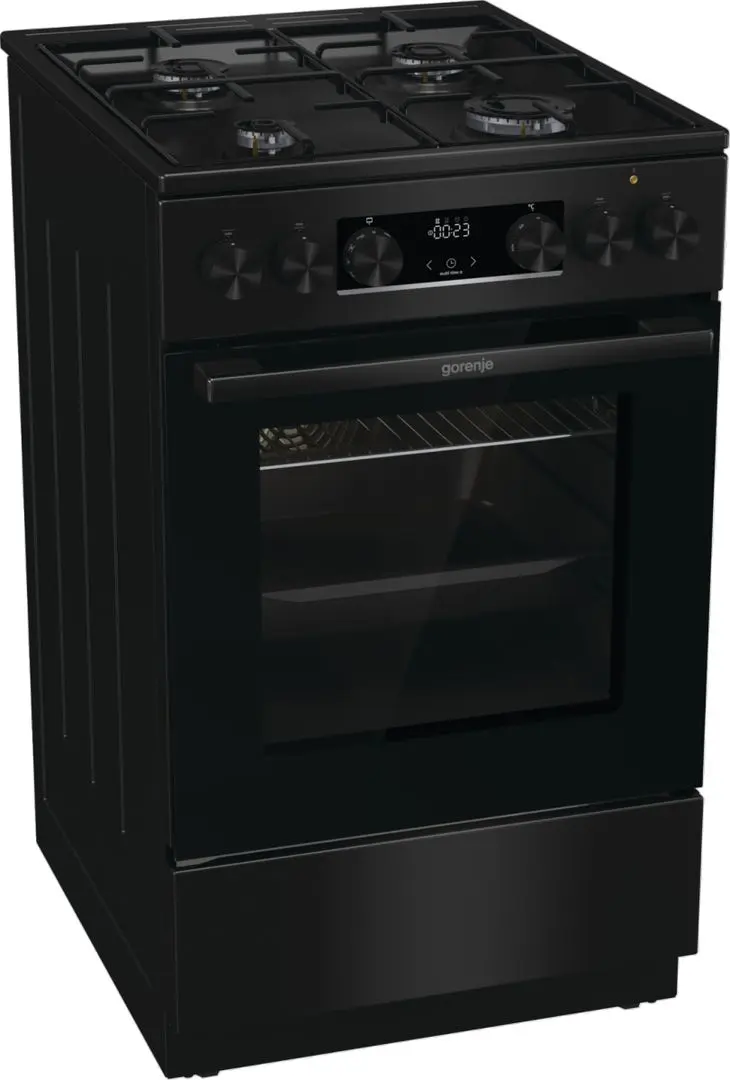 Aragaz combinat Gorenje GKS5C70BJ (Black)