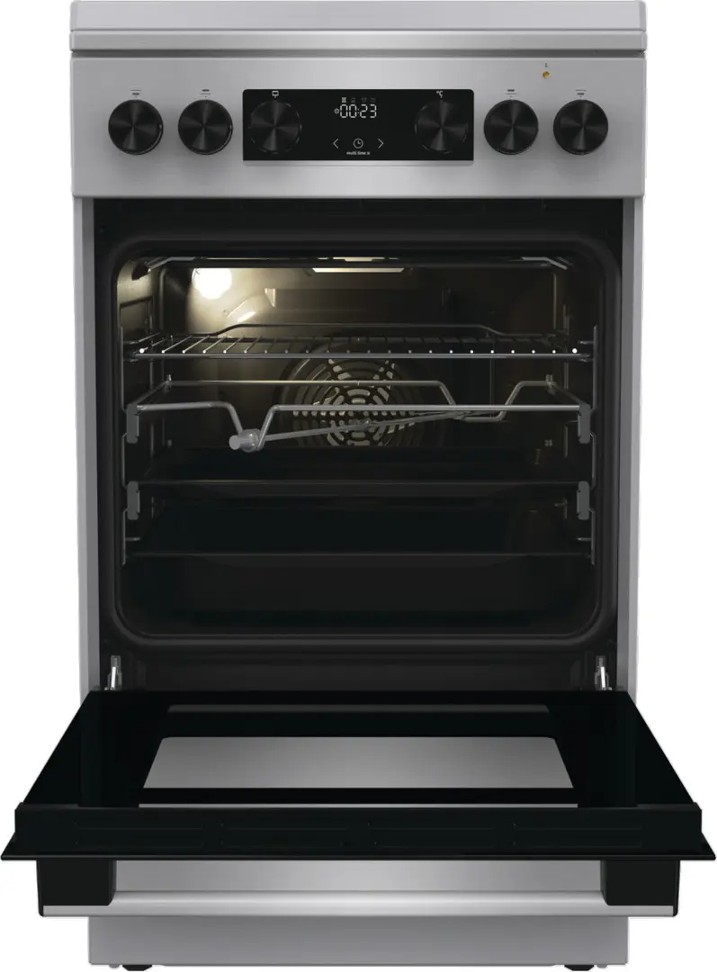 Комбинированная плита Gorenje GKS5C71XF (Inox)