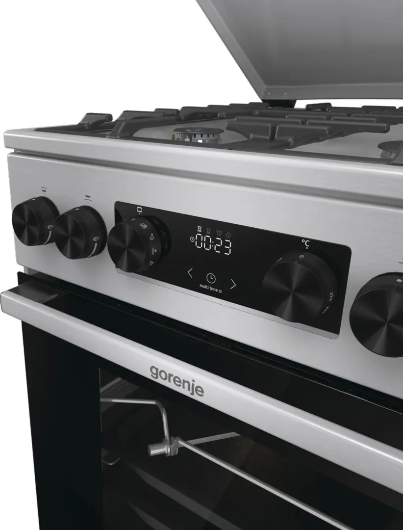 Комбинированная плита Gorenje GKS5C71XF (Inox)