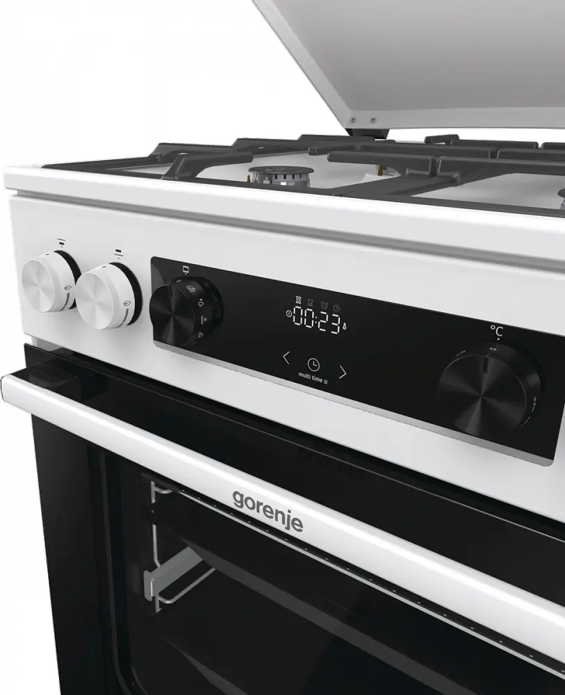 Aragaz combinat Gorenje GKS6C71WF (White) - 5