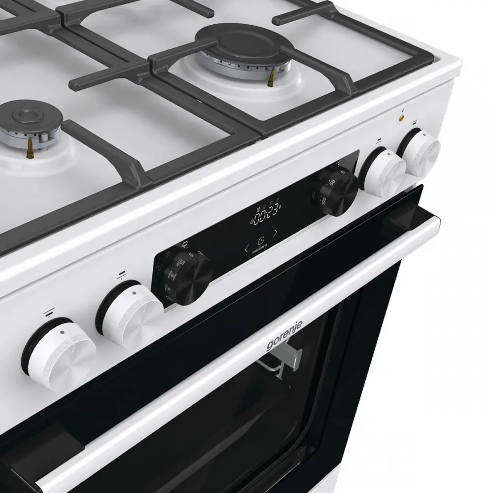 Aragaz combinat Gorenje GKS6C71WF (White) - 6