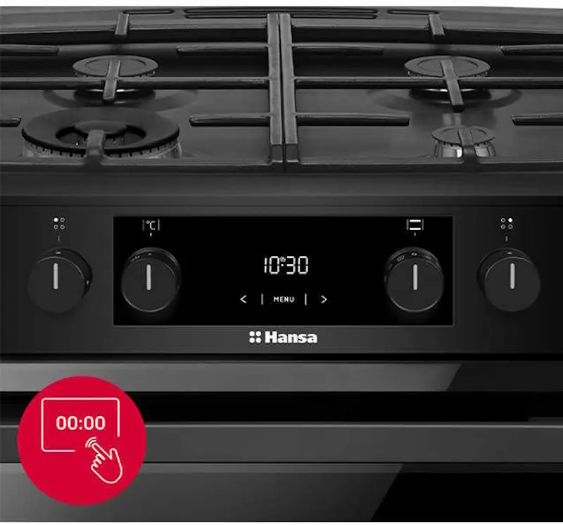 Газовая плита Hansa FCMM693291 (Black) - 6
