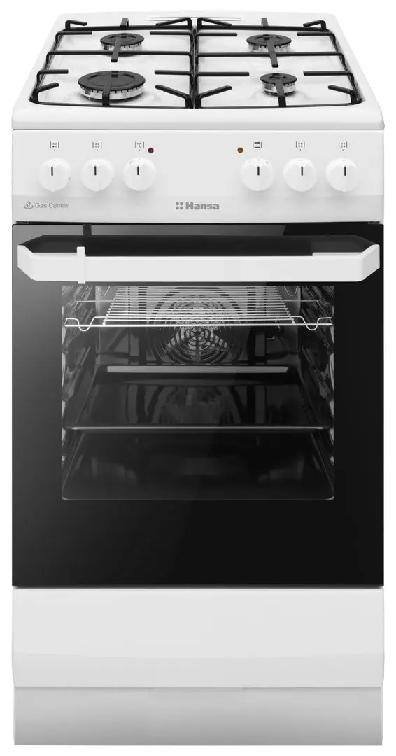 Комбинированная плита Hansa FCMW56069 (White/Black)