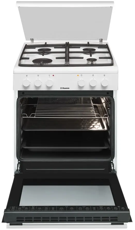 Aragaz combinat Hansa FCMW58028 (White)