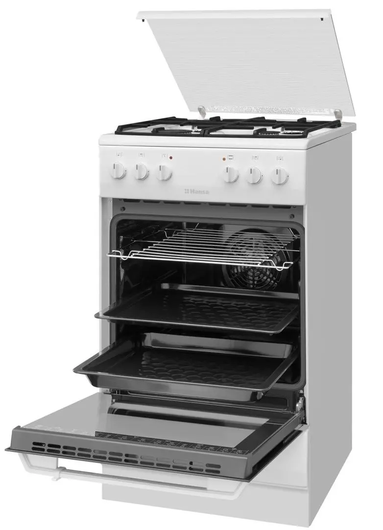 Aragaz combinat Hansa FCMW58077 (White)