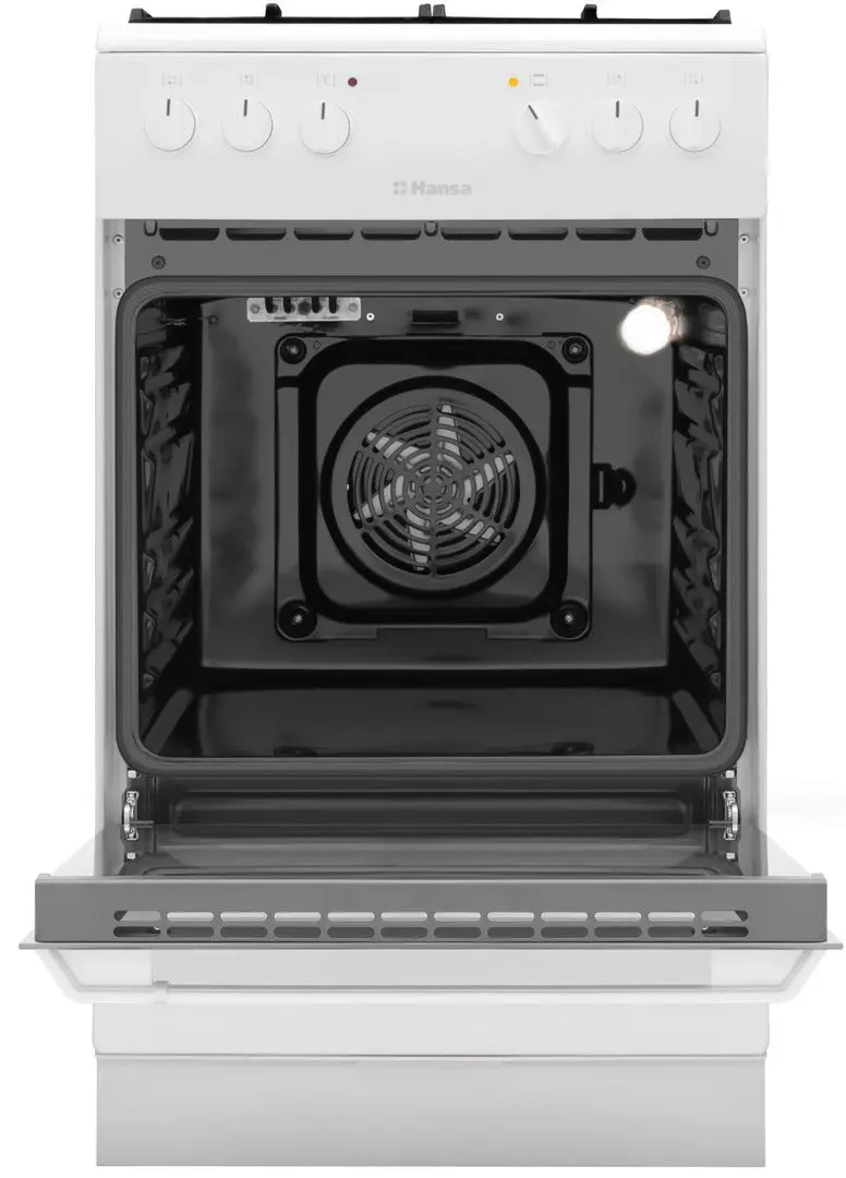 Aragaz combinat Hansa FCMW58077 (White)