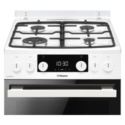 Комбинированная плита Hansa FCMW58329 (White) Thumb