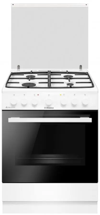 Комбинированная плита Hansa FCMW68123 (White/Black)