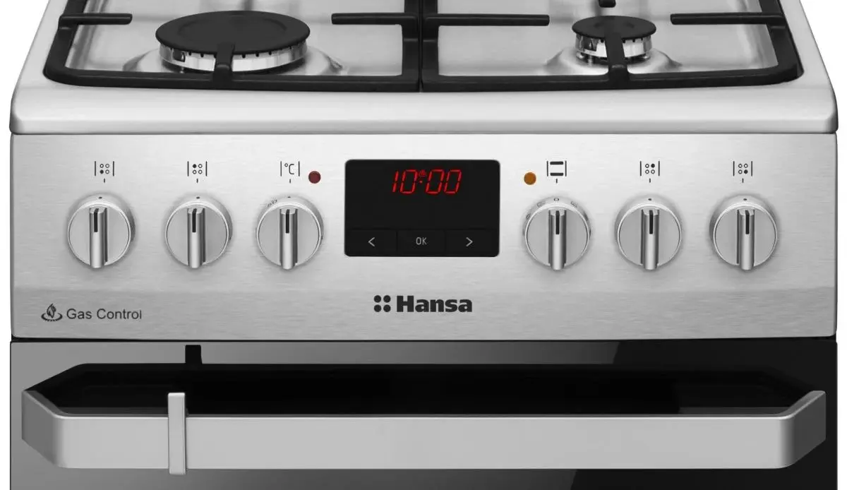 Aragaz combinat Hansa FCMX5825092 (Inox)