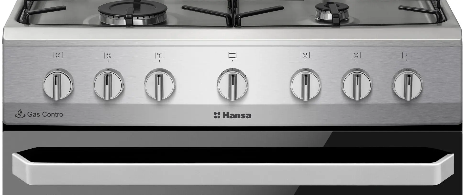 Aragaz combinat Hansa FCMX6810092 (Inox)