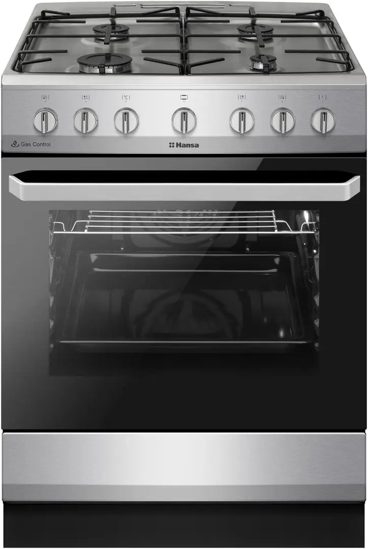 Aragaz combinat Hansa FCMX6810092 (Inox)