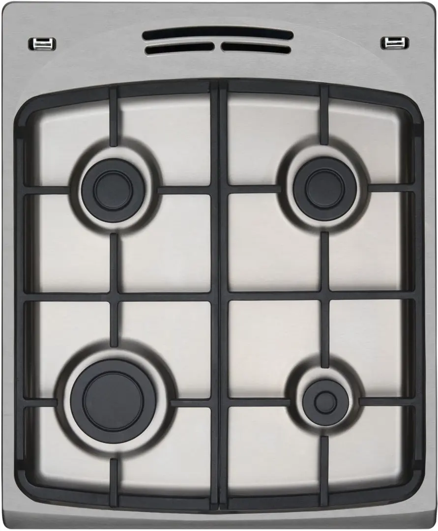 Aragaz combinat Hansa Quadrum FCMS58228 (Inox)