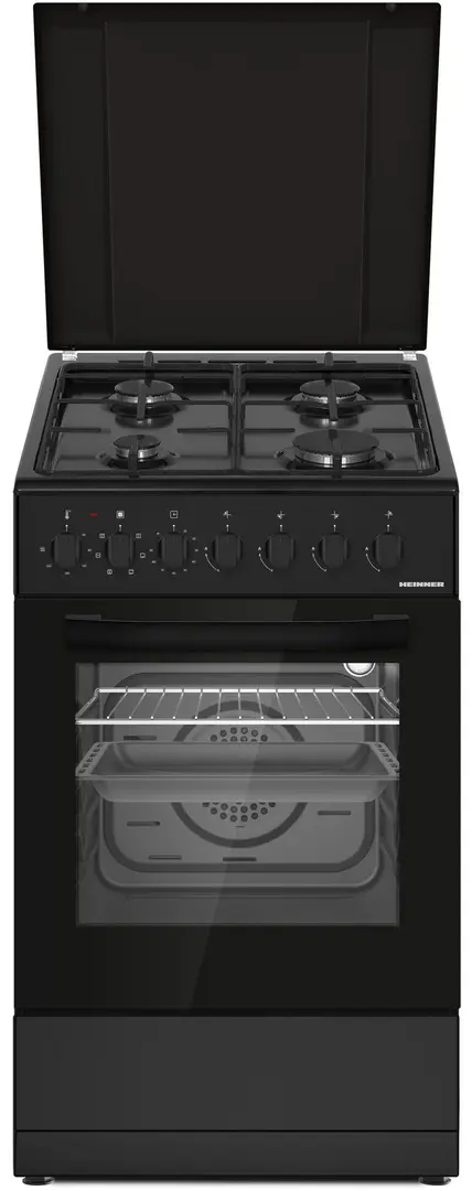 Aragaz Heinner HFSC-S60LITGC-BK (Black)