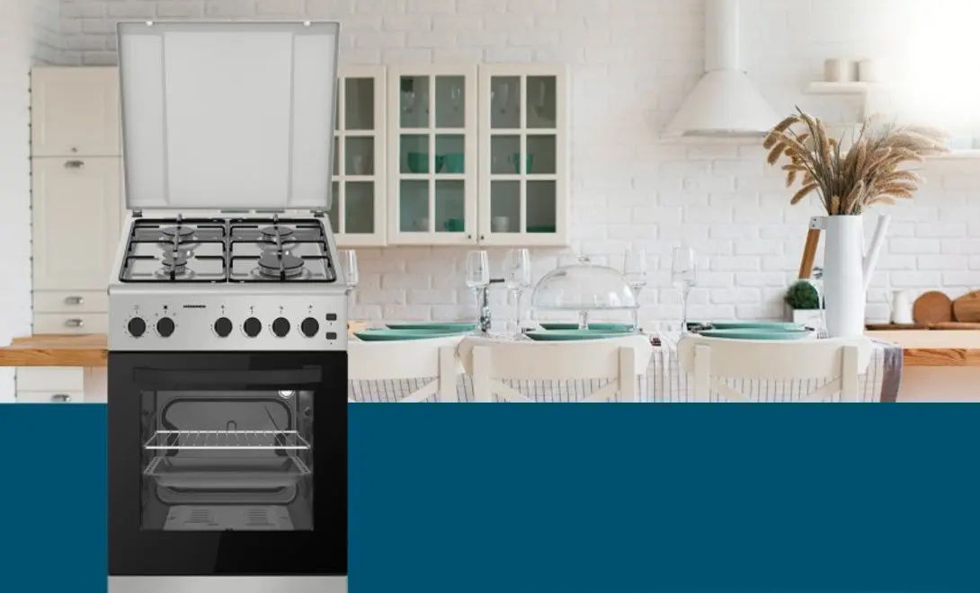 Газовая плита Heinner HFSC-S60LITGSL (Silver)