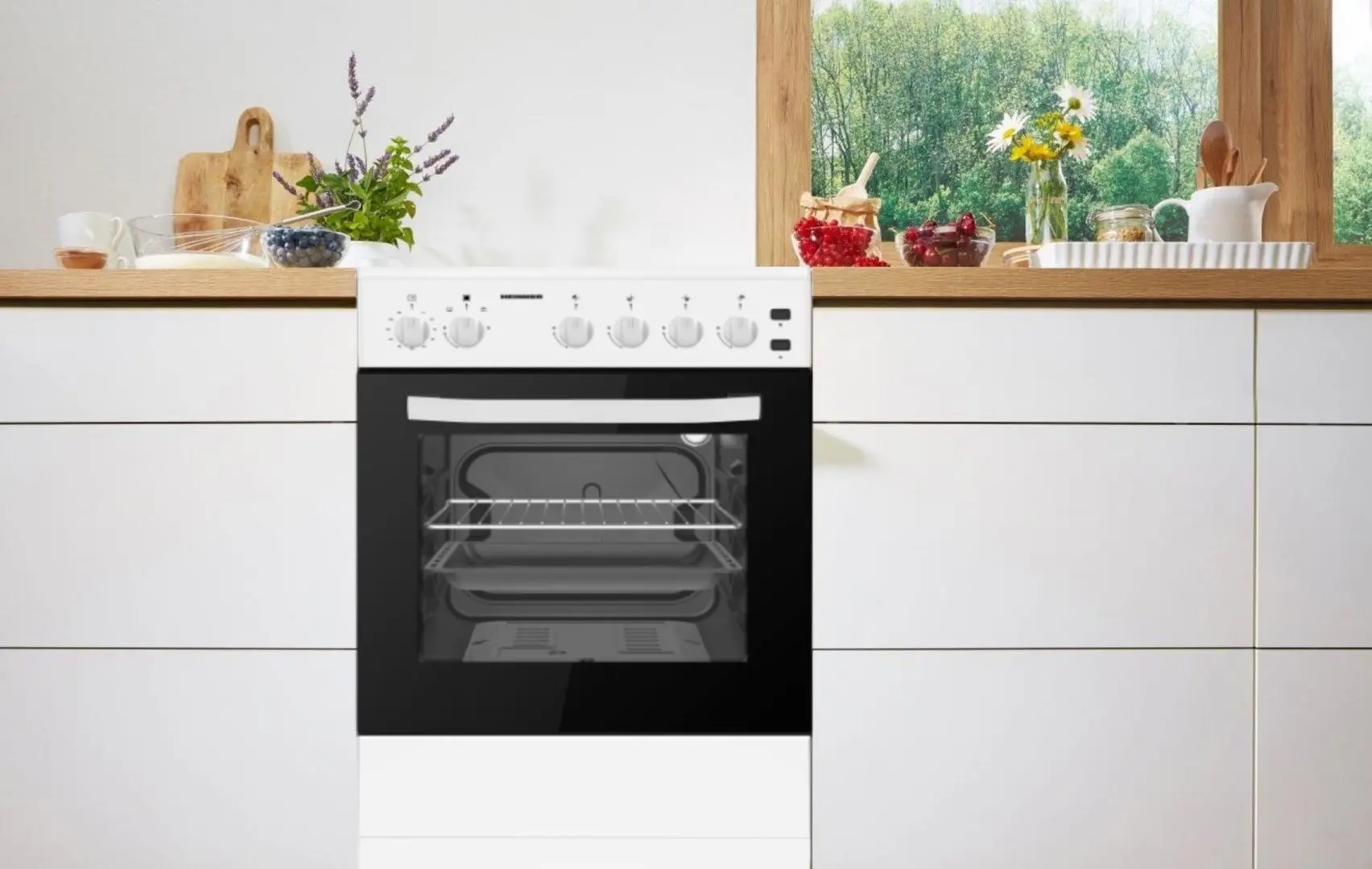 Aragaz Heinner HFSC-S60LITGWH (White)