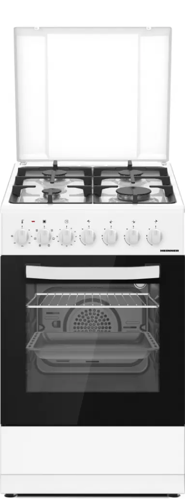 Газовая плита Heinner HFSC-S65MIXF-WH (White)