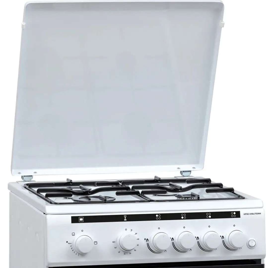Газовая плита Heinner HFSC-V50LITGWH (White) - 2