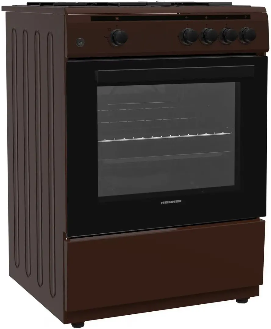 Газовая плита Heinner HFSC-V60BRW (Brown) - 3