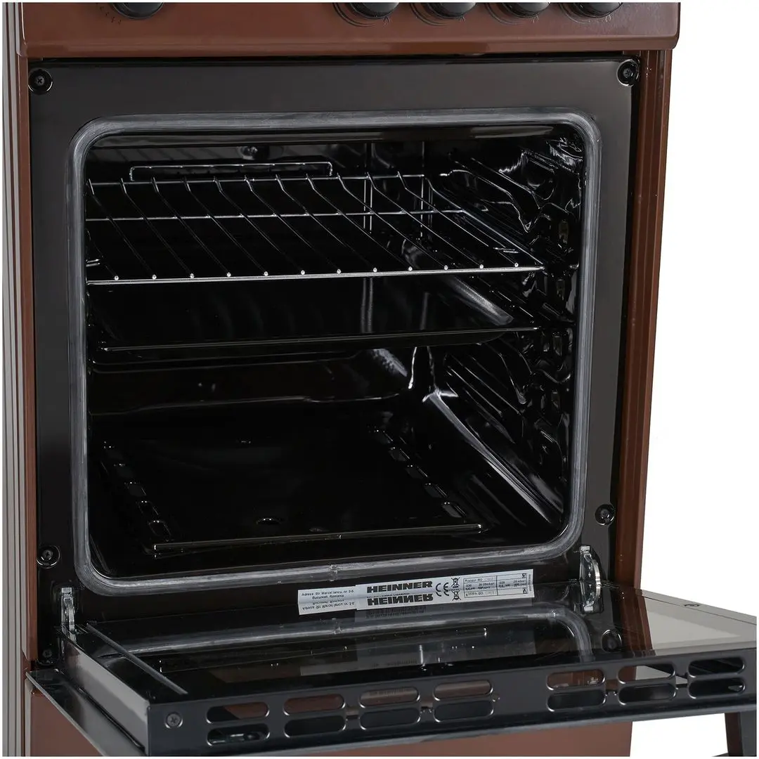 Газовая плита Heinner HFSC-V60BRW (Brown) - 4