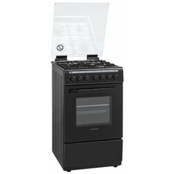 Aragaz combinat Heinner HFSC-V60LITGC-BK (Black)