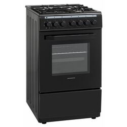 Aragaz combinat Heinner HFSC-V60LITGC-BK (Black) Thumb