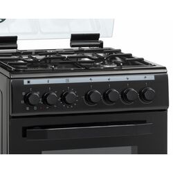 Aragaz combinat Heinner HFSC-V60LITGC-BK (Black) Thumb