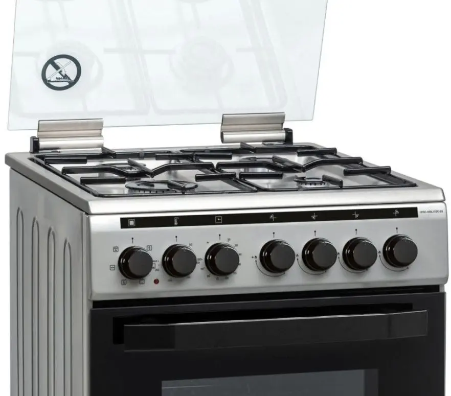 Aragaz combinat Heinner Mixt HFSC-V60LITGC-SS (Inox) - 2