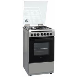 Aragaz combinat Heinner Mixt HFSC-V60LITGC-SS (Inox) Thumb