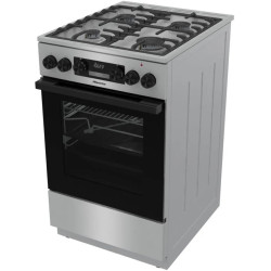 Комбинированная плита Hisense HKS5D71XMPF (Inox/Black) Thumb