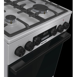 Комбинированная плита Hisense HKS5D71XMPF (Inox/Black) Thumb