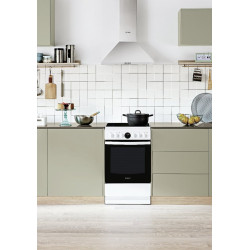 Plita electrica Indesit IS5V5CCW/E (White/Black) Thumb